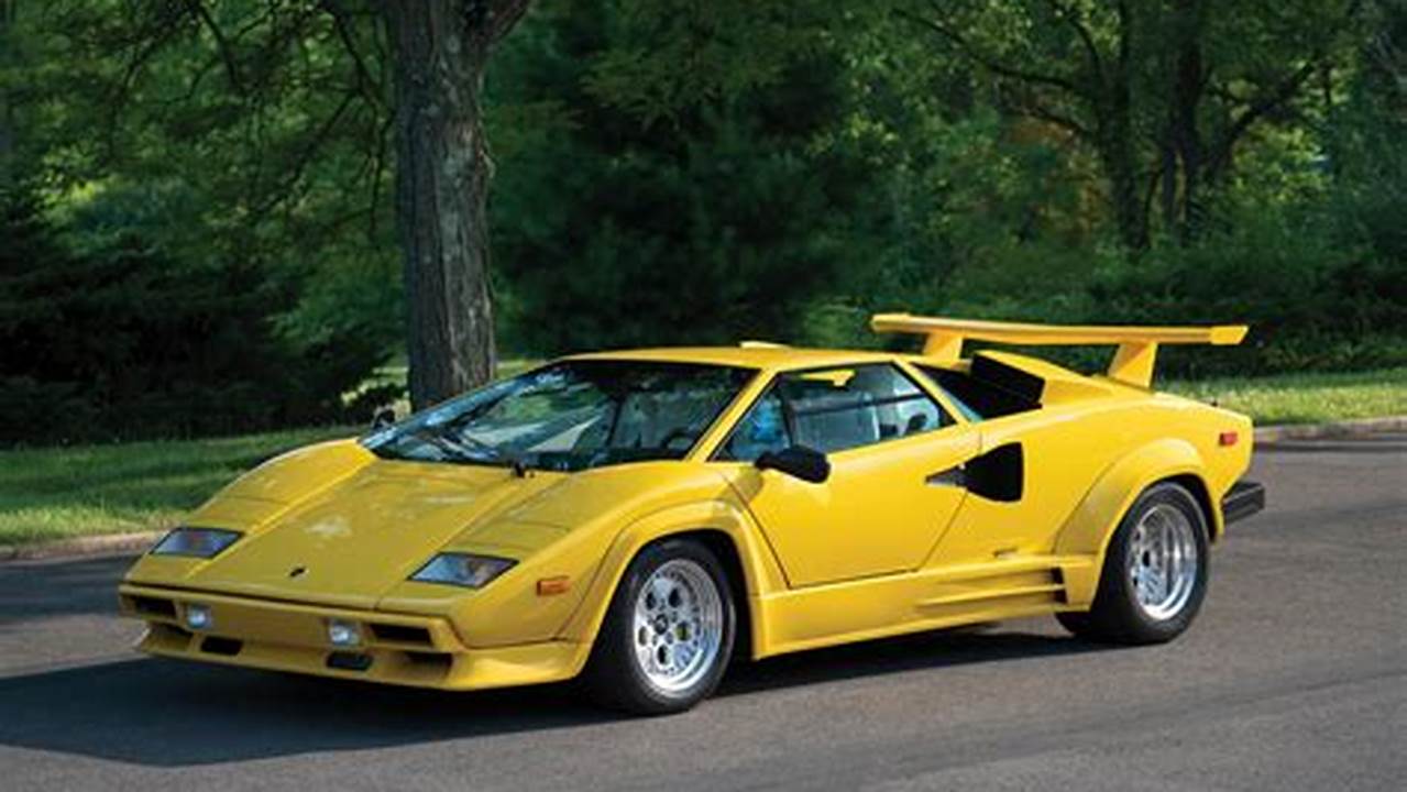 The Ultimate Guide to the Lamborghini Countach, the Iconic Sports Car