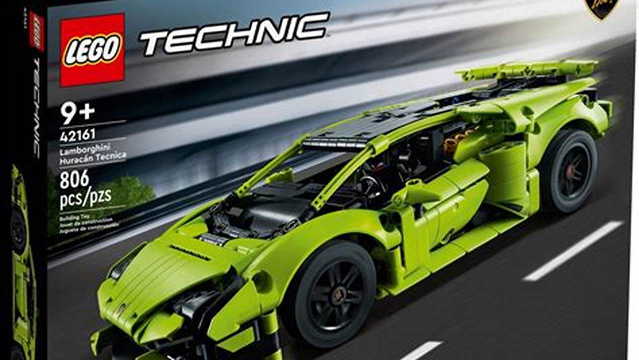 Unleash Your Inner Engineer with the Precision of LEGO Technic Lamborghini