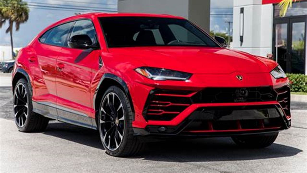 Astonishing Lamborghini Urus Price: Unveiling Luxury and Performance