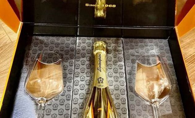 The Opulent Indulgence: Lamborghini Champagne, a Taste of Extravagance