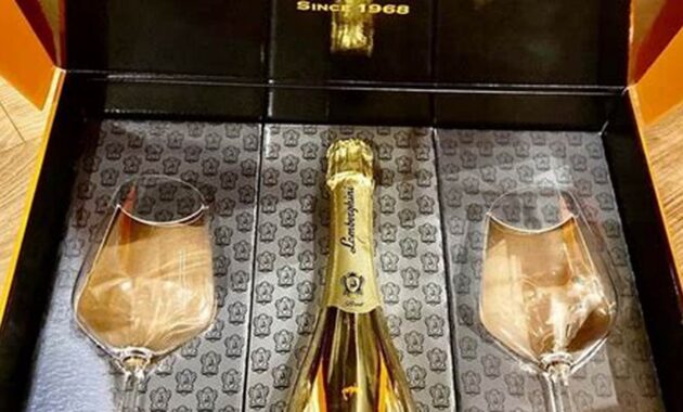 The Opulent Indulgence: Lamborghini Champagne, a Taste of Extravagance