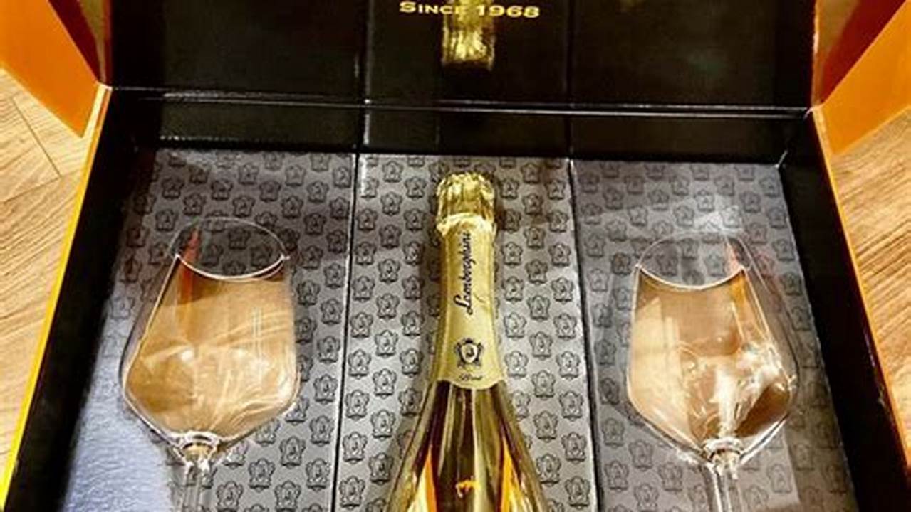 The Opulent Indulgence: Lamborghini Champagne, a Taste of Extravagance