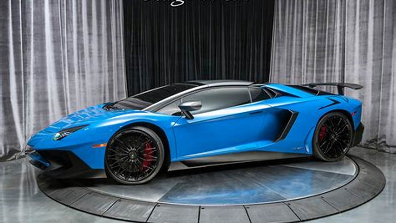 Buy Your Dream Lamborghini Aventador Today | Aventador For Sale