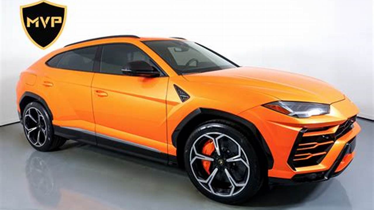 Discover the Thrill: Lamborghini SUVs For Sale